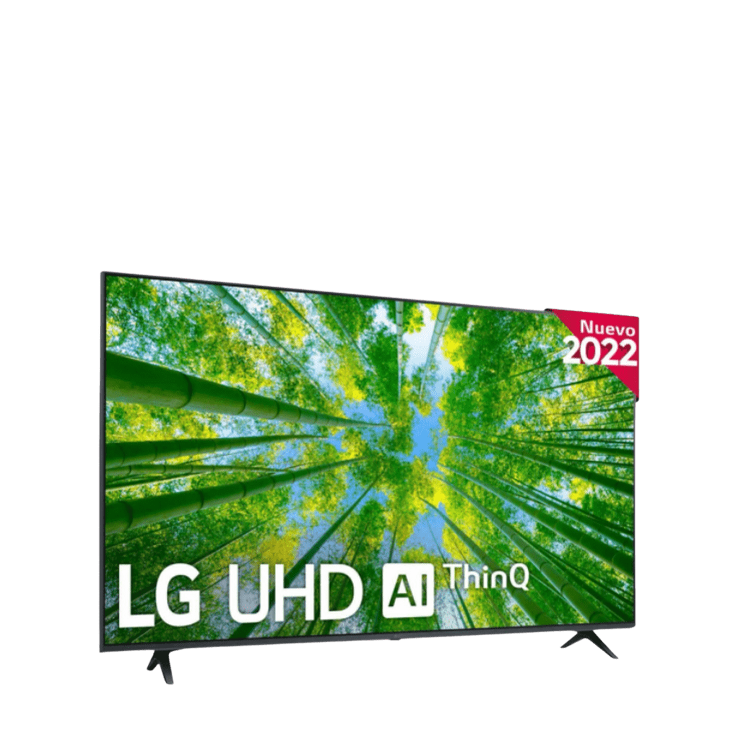 TV LED 55" - LG 55UQ80006LB, UHD 4K, Procesador α5 Gen5 AI Processor 4K, TDT2, Calibración TV incluida, Negro