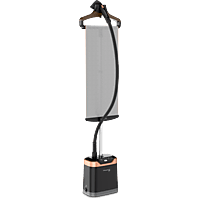 Plancha de vapor vertical - Rowenta Pro Style Care IS8460, 1800 W, Soporte L, Calentamiento 45 seg, 40 min., Negro | MediaMarkt