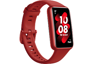 HUAWEI Band 7 - Tracker de fitness (Largeur du bracelet : 16 mm, silicone, Flame Red)