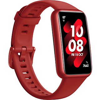 HUAWEI Band 7 - Tracker de fitness (Largeur du bracelet : 16 mm, silicone, Flame Red)