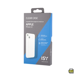 ISY ISC-1025, iPhone Backcover, Transparent Apple, 14