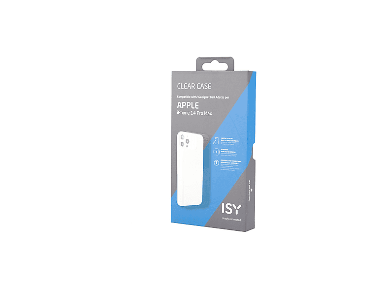 ISY ISC-1028, Backcover, Apple, iPhone 14 Pro Max , Transparent