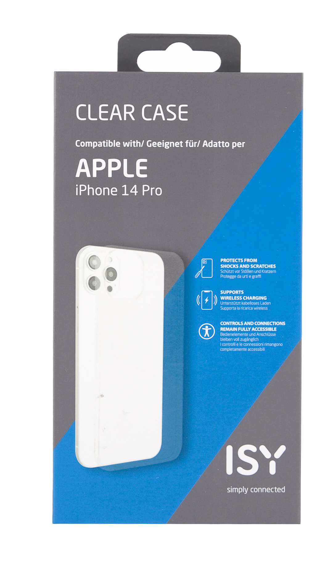 iPhone Pro, Backcover, ISY 14 Transparent Apple, ISC-1027,