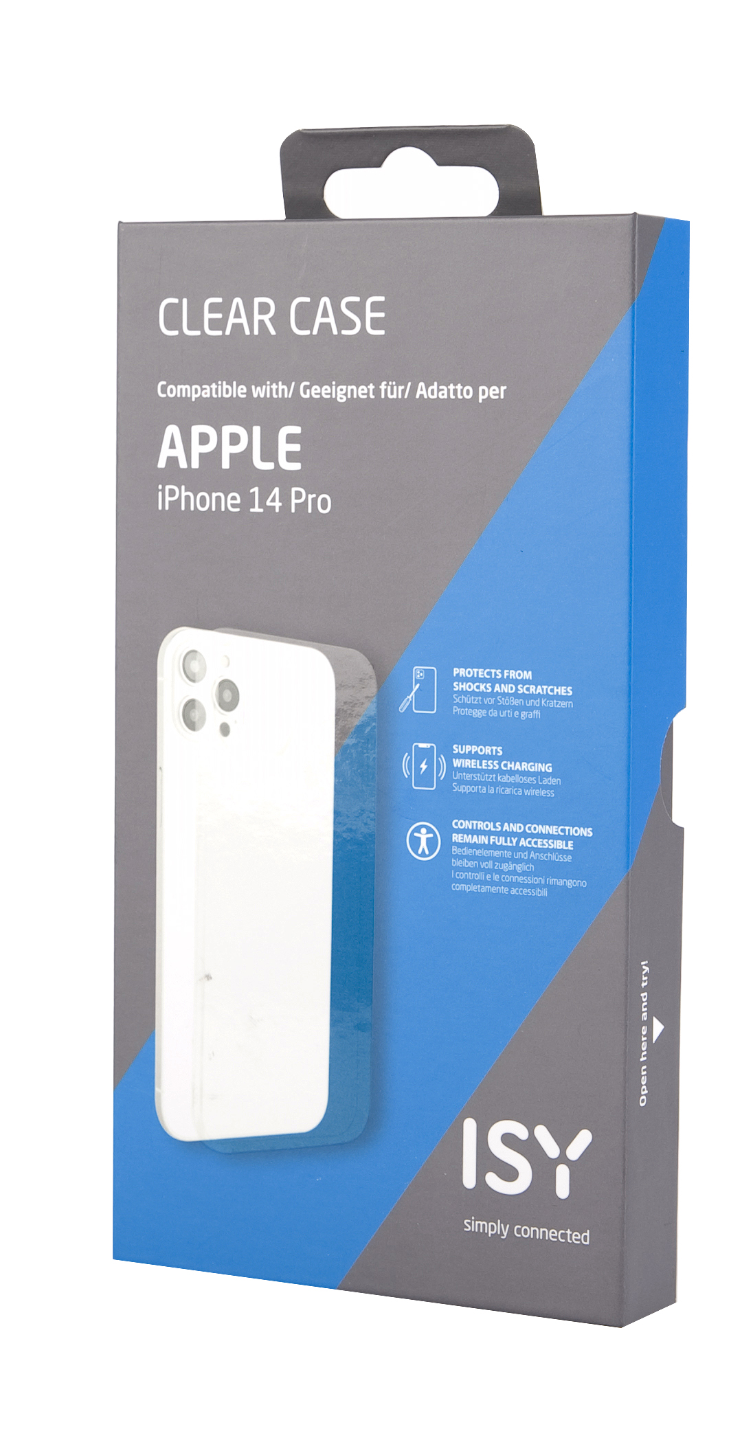 iPhone Pro, Backcover, ISY 14 Transparent Apple, ISC-1027,