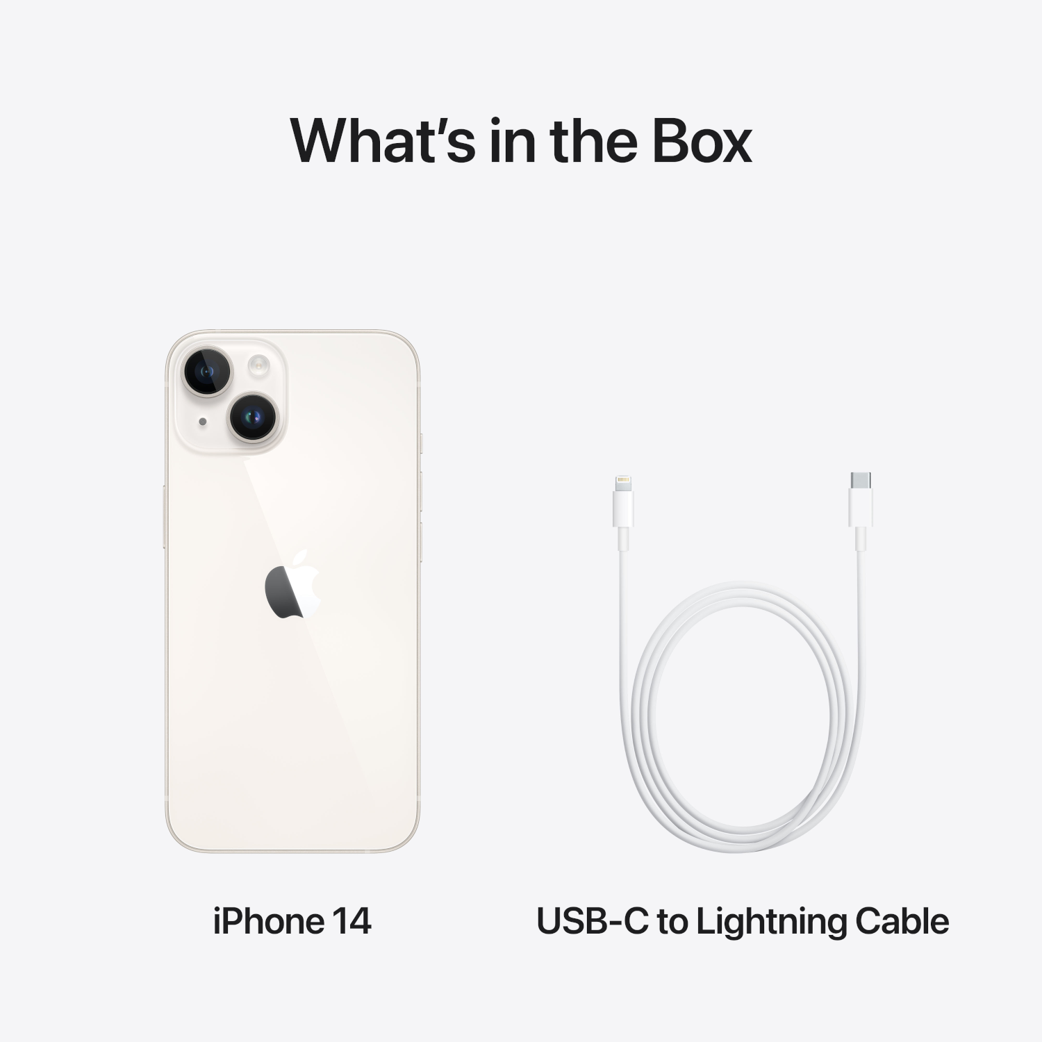 APPLE iPhone 14 5G - 512 GB Sterrenlicht