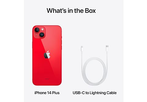 APPLE iPhone 14 Plus 5G 128 GB (PRODUCT)RED (MQ513ZD/A)