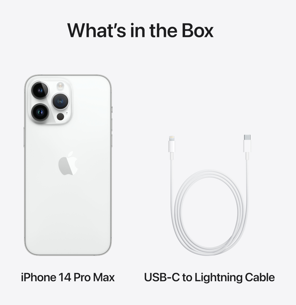 APPLE iPhone 14 Pro 5G 1 TB Silver (MQ2N3ZD/A)