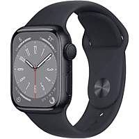 APPLE Watch Series 8 GPS 41mm Cassa in alluminio color mezzanotte con Cinturino Sport Mezzanotte - Regular