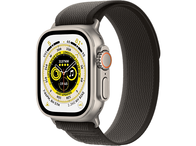 Apple Watch Ultra 49 Mm Black medium/large Trail Loop