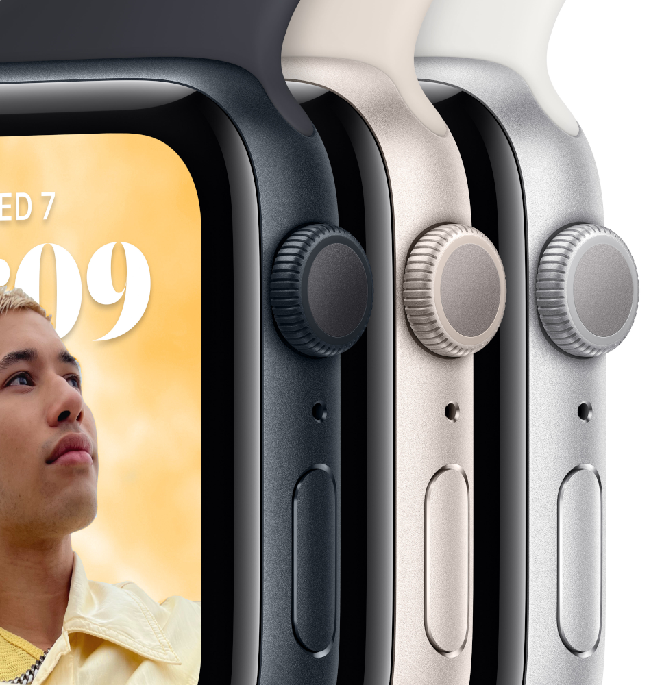 APPLE Watch SE (2nd generation) GPS 40 mm Aluminium Silver (MNJV3NF/A)