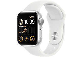 APPLE Watch SE (2nd generation) GPS 40 mm Aluminium Silver (MNJV3NF/A)