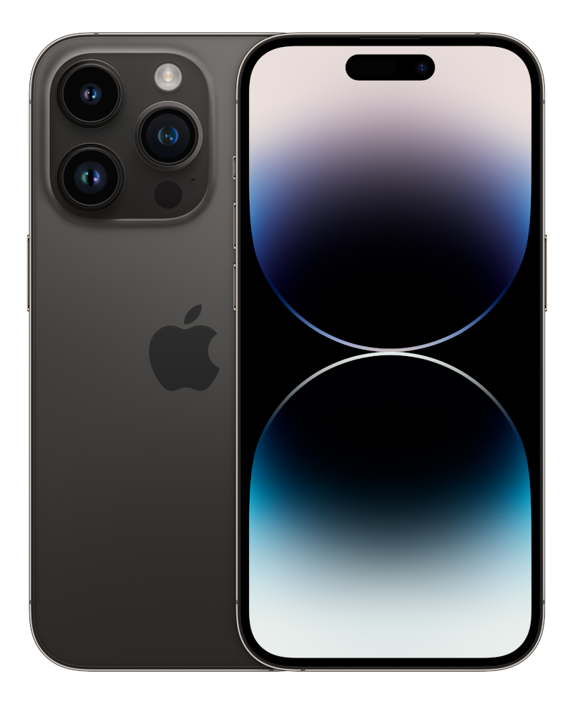 Dos d'un iPhone sombre. Montre les objectifs de l'appareil photo et le logo Apple.