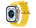 APPLE Watch Ultra GPS + Cellular 49 mm Boîtier en titane, Bracelet Océan Jaune (MNHG3NF/A)
