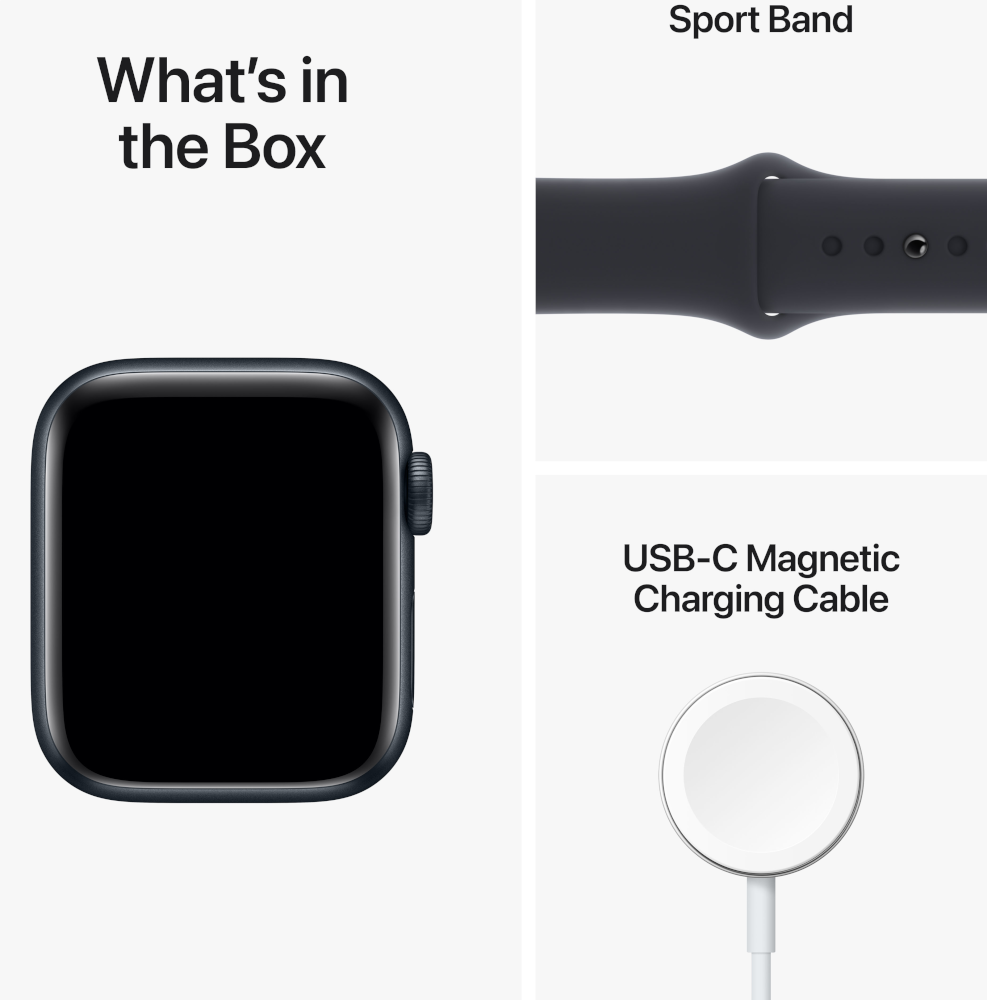 APPLE Watch SE (2nd generation) GPS + Cellular 40 mm Aluminium Midnight (MNPL3NF/A)