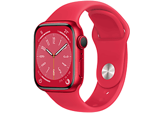 APPLE Watch Series 8 GPS + Cellular 41mm Cassa in alluminio (PRODUCT)RED con Cinturino Sport (PRODUCT)RED - Regular
