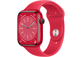 APPLE Watch Series 8 GPS + Cellular 45mm Cassa in alluminio (PRODUCT)RED con Cinturino Sport (PRODUCT)RED - Regular