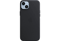APPLE Leder Case mit MagSafe, Backcover, Apple, iPhone 14 Plus, Mitternacht