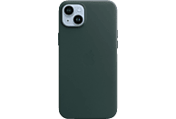 APPLE Leder Case mit MagSafe, Backcover, Apple, iPhone 14 Plus, Waldgrün