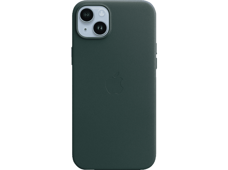 14 iPhone MagSafe, Case Backcover, Plus, APPLE mit Waldgrün Leder Apple,