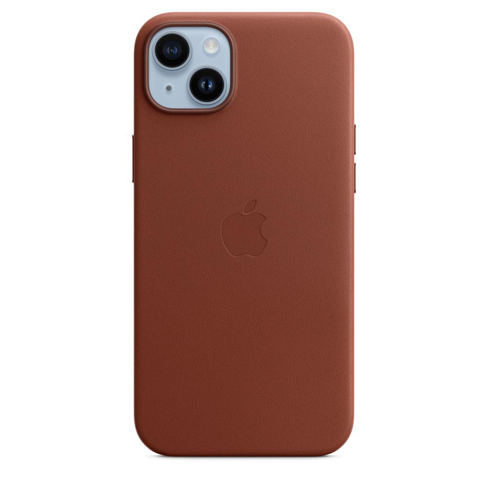 APPLE Leder Case mit MagSafe, 14 Apple, Umbra Backcover, iPhone Plus