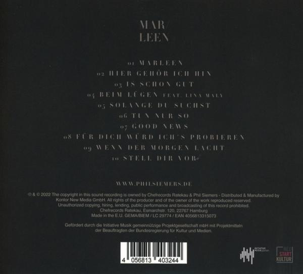 Phil Siemers - Marleen  - (CD)