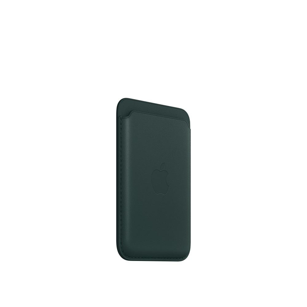 APPLE Leder Wallet mit MagSafe, Backcover, Apple, iPhone 14 Pro, iPhone 14 Pro Max, iPhone 14, iPhone 14 Plus, iPhone 13 Pro, iPhone 13 Pro Max, iPhone 13 mini, iPhone 13, iPhone 12 Pro, iPhone 12 Pro Max, iPhone 12 mini, iPhone 12, Waldgrün
