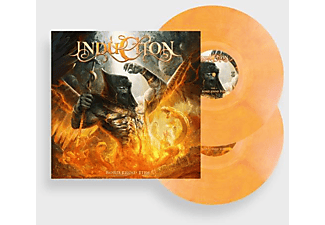 Induction - Born From Fire (Yellow/Orange marbled Vinyl)  - (Vinyl)