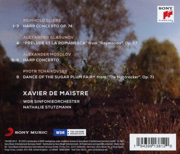 CD-Cover mit Text über Musik. Das Bild zeigt ein Feld und Bäume.