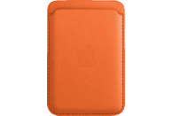APPLE Leder Wallet mit MagSafe, Backcover, Apple, iPhone 14 Pro, iPhone 14 Pro Max, iPhone 14, iPhone 14 Plus, iPhone 13 Pro, iPhone 13 Pro Max, iPhone 13 mini, iPhone 13, iPhone 12 Pro, iPhone 12 Pro Max, iPhone 12 mini, iPhone 12, Orange