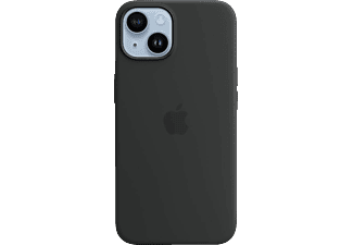 APPLE Silikon Case mit MagSafe, Backcover, Apple, iPhone 14, Mitternacht
