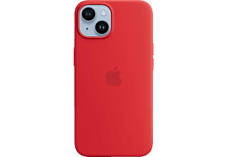 APPLE Silikon Case mit MagSafe, Backcover, Apple, iPhone 14, Product-Red