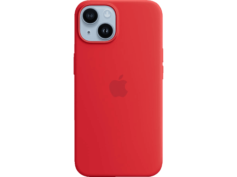 APPLE Silikon Case mit MagSafe, Backcover, Apple, iPhone 14, Product-Red