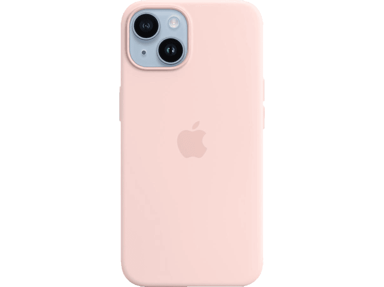 Apple, mit MagSafe, 14, Silikon Case APPLE Backcover, Chalk Rosa iPhone