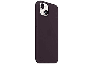 APPLE Silikon Case mit MagSafe, Backcover, Apple, iPhone 14, Holunder