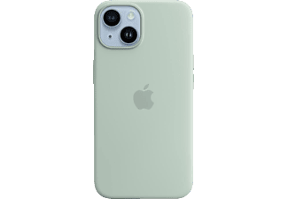 APPLE Silikon Case mit MagSafe, Backcover, Apple, iPhone 14, Agavengrün