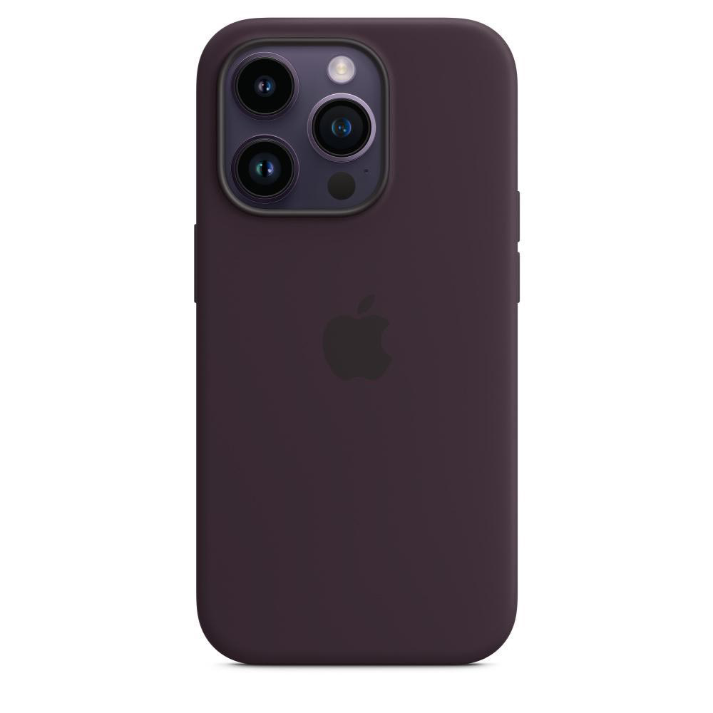 APPLE iPhone Pro, Holunder Case Apple, Silikon Backcover, mit MagSafe, 14