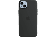APPLE Silikon Case mit MagSafe, Backcover, Apple, iPhone 14 Plus, Mitternacht