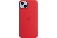 APPLE Silikon Case mit MagSafe, Backcover, Apple, iPhone 14 Plus, Product-Red