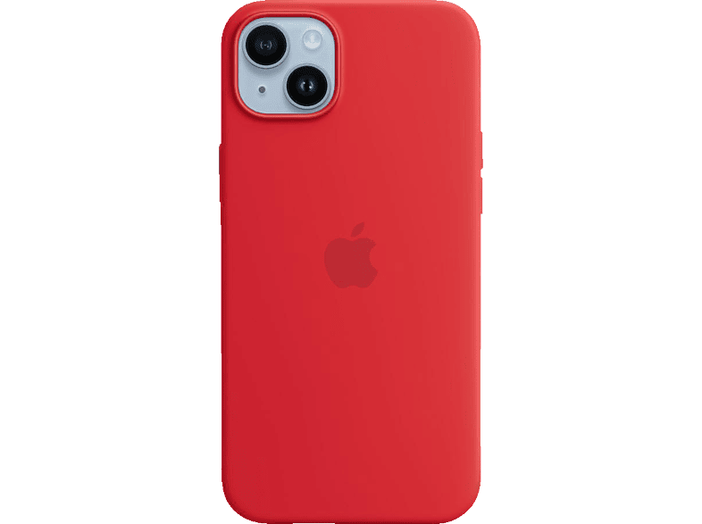 APPLE Silikon Case mit MagSafe, Backcover, Apple, iPhone 14 Plus, Product-Red