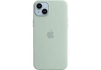 APPLE Silikon Case mit MagSafe, Backcover, Apple, iPhone 14 Plus, Agavengrün