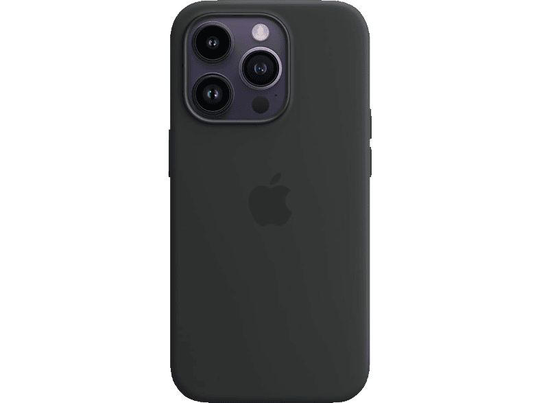 Backcover, Silikon iPhone 14 Case MagSafe, APPLE Apple, Mitternacht Pro, mit
