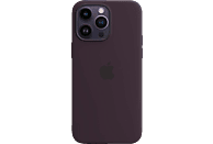 APPLE Silikon Case mit MagSafe, Backcover, Apple, iPhone 14 Pro Max, Holunder