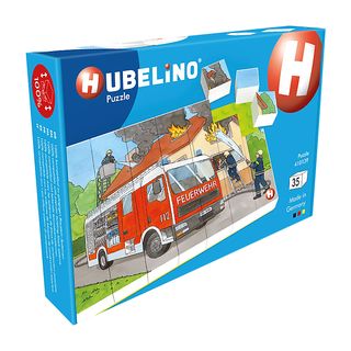 HUBELINO Pompiers en action (35 pièces) - Puzzle (multicolore)