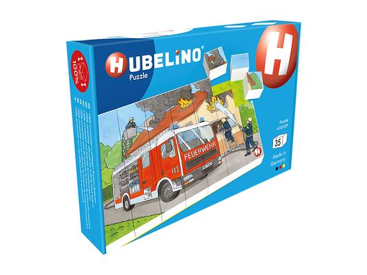 HUBELINO Pompiers en action (35 pièces) - Puzzle (multicolore)
