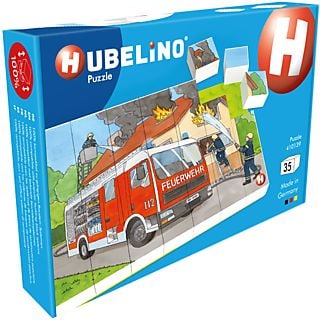 HUBELINO Pompiers en action (35 pièces) - puzzle (Multicolore)
