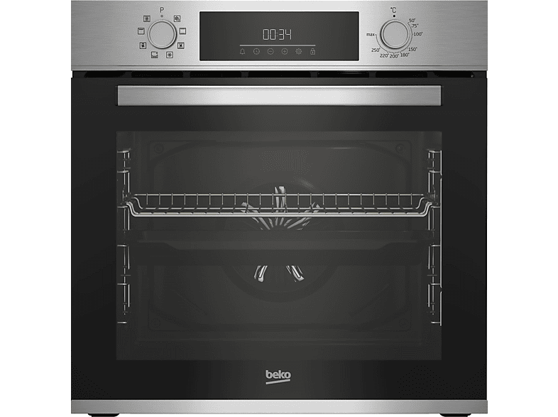Thumbnail - BEKO BBSM12340X, Einbaubackofenset (Induktion, A, 72 l)