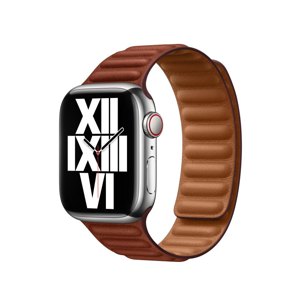 APPLE 41 mm Lederarmband mit Endstück, Ersatzarmband, Umbra