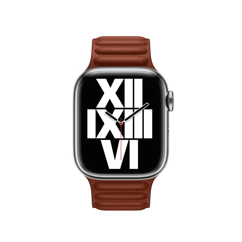 APPLE 41 mm Lederarmband mit Endstück, Ersatzarmband, Umbra