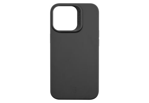 Funda iPhone 14 Pro Max silicón logo negra
