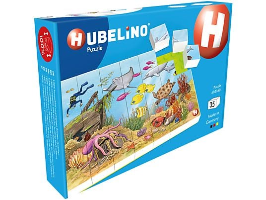 HUBELINO Bunte Unterwasserwelt (35 Teile) - Puzzle (Mehrfarbig)